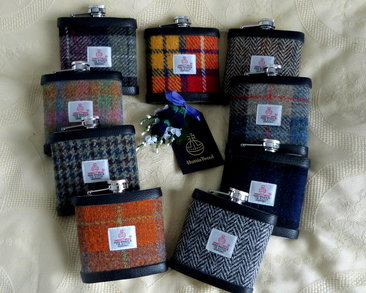 Nine different tweeds for corporate gifts