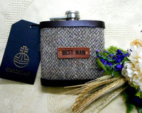 Best-man-harris-tweed-hio-flask-wedding-gift-scottish-rustic