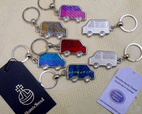 Harris Tweed key fob, keyring Car van or SUV  ideal small gift or Wedding favour  made in Scotland