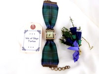 Isle of Skye tartan watch  made in Scotland , Christmas or birthday gift womens or bridesmaid jewellery