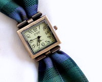 Isle of Skye tartan watch  made in Scotland , Christmas or birthday gift womens or bridesmaid jewellery