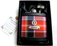 Aberdeen-tartan-flask-gift for men-highland-scottish