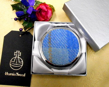 blue-harris-tweed-compact=mirror