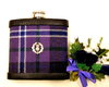 Scotland Forever Tartan- tartan hip flask-gift for him-Scottish gift